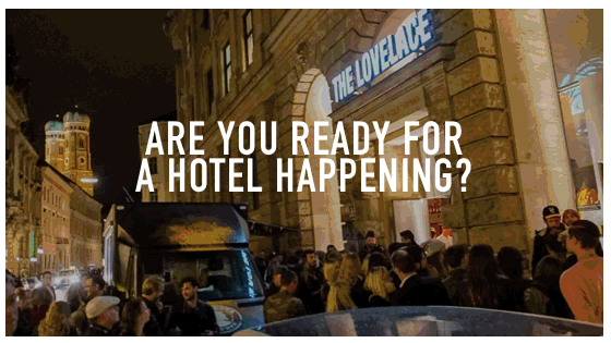You Want A Hotel Happening